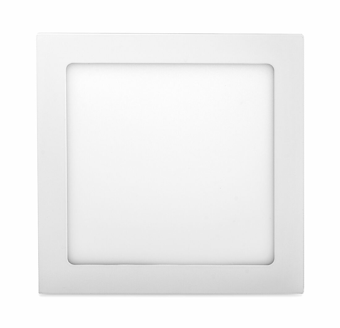 LED Solution Bílý vestavný LED panel hranatý 175 x