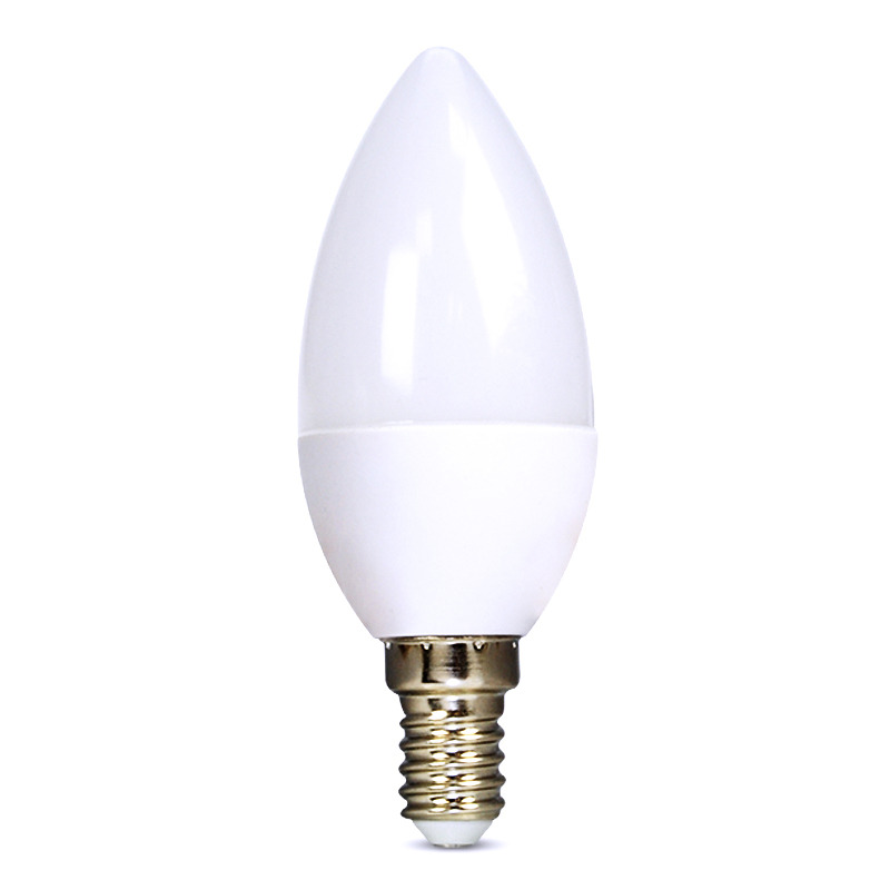 Solight LED žárovka svíčka 8W E14 Barva
